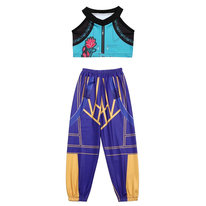 Rumi Girl Cosplay Costume Anime Mira Roleplay Outfit Trendy Dance Performance Wear Halloween Party Performance Costume 110