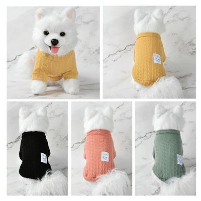 Suéteres para Mascotas para Otoño e Invierno Ropa para Gatos y Perros Ropa de Punto para Gatos y Perros Ropa para Cachorros Suéter de Diseñador para Perros Invierno