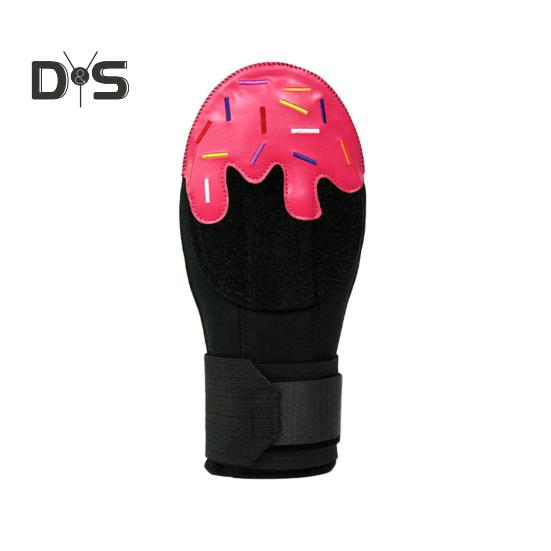 

Бейсбольная скользящая перчатка с регулируемым компрессионным ремнем на запястье, универсальная бейсбольная скользящая перчатка для левой или правой руки для молодежи и взрослых Kid розы красного