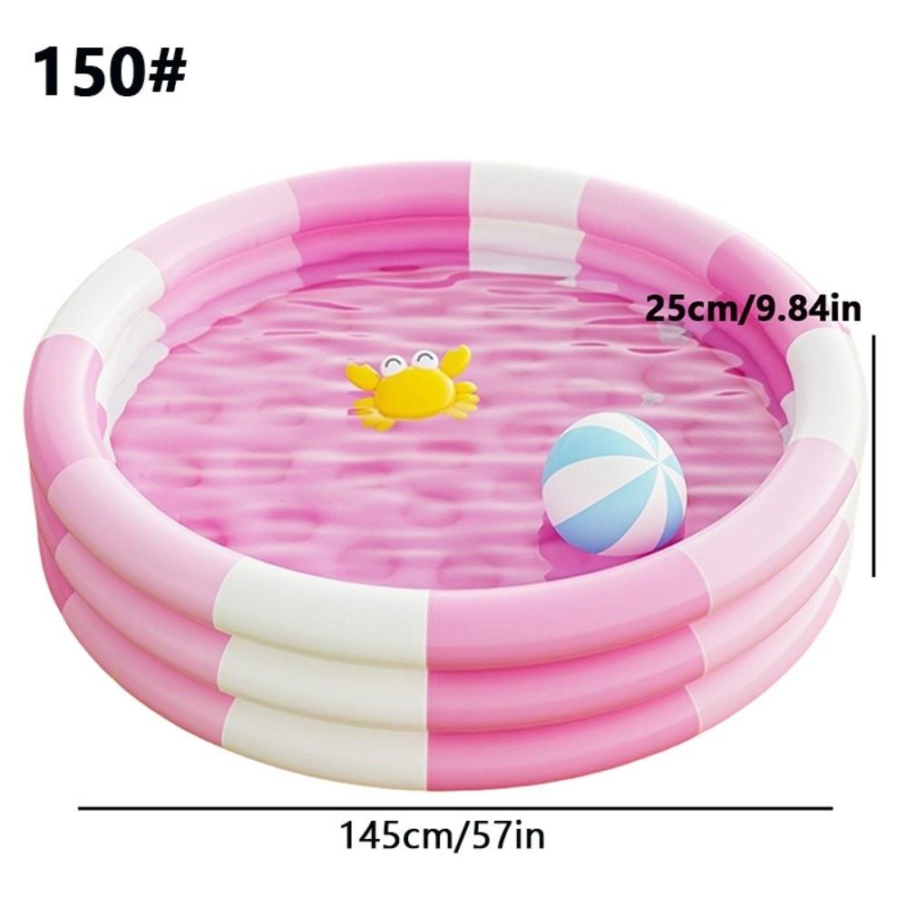 Relaxing Inflatable Pool Round Water Pool Thickened Baby Toddlers Swimming Pool  Indoor Outdoor