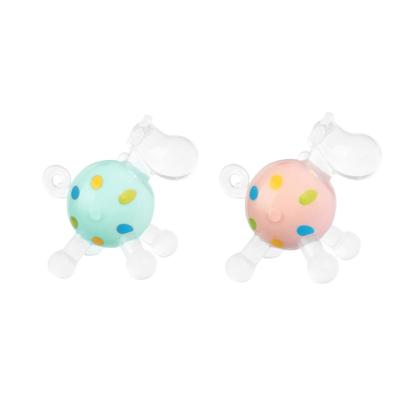 Graspable Teething Toy for Infants Silicone Soother Chewable Toy Lovely Toddlers Teether Relieves Teeth Discomfort