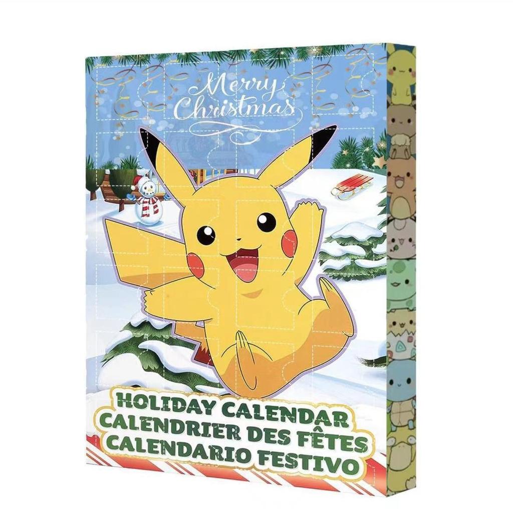Pokémon 2025 Christmas Advent Calendar: 24-Piece Pocket Monsters Blind Box
