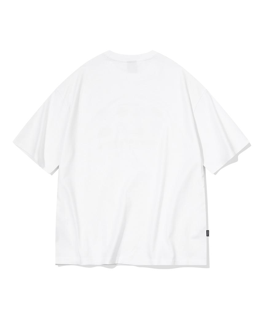 CPGN STUDIO Summer Aloha Short Sleeve Tee White
