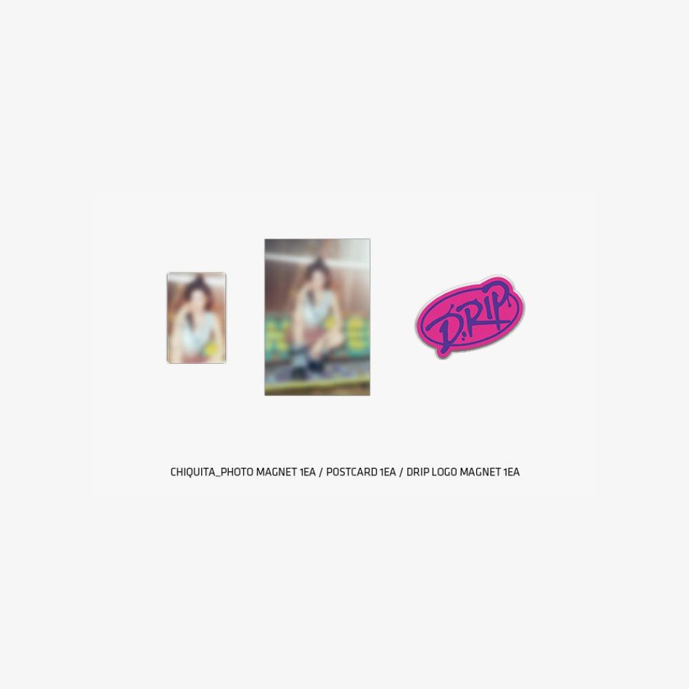 Set de magnet + carte poștală BABYMONSTER DRIP