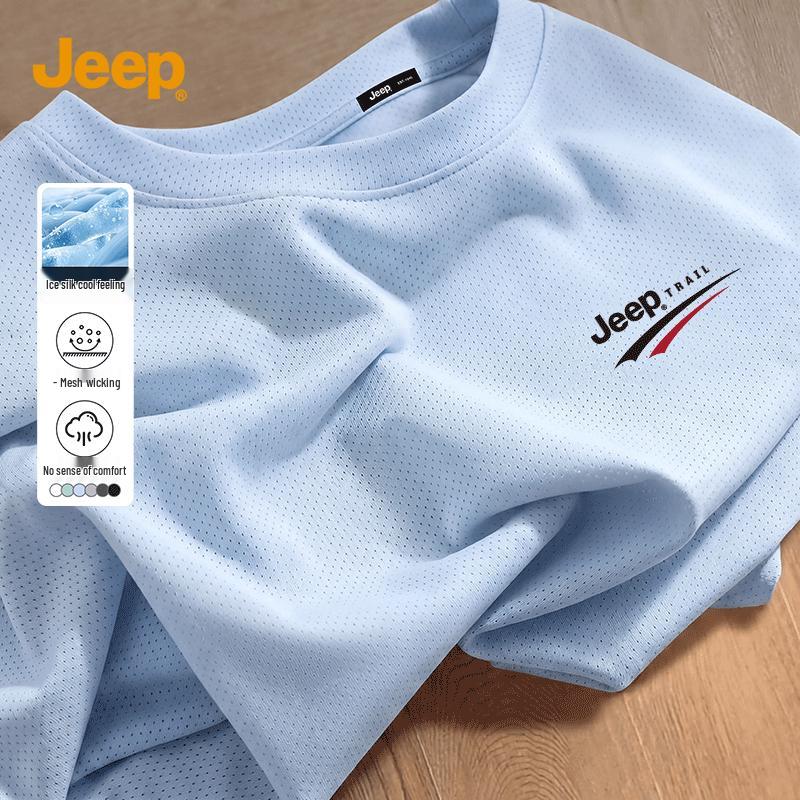JEEP Men s Short-Sleeve Quick-Dry Outdoor T-Shirt L