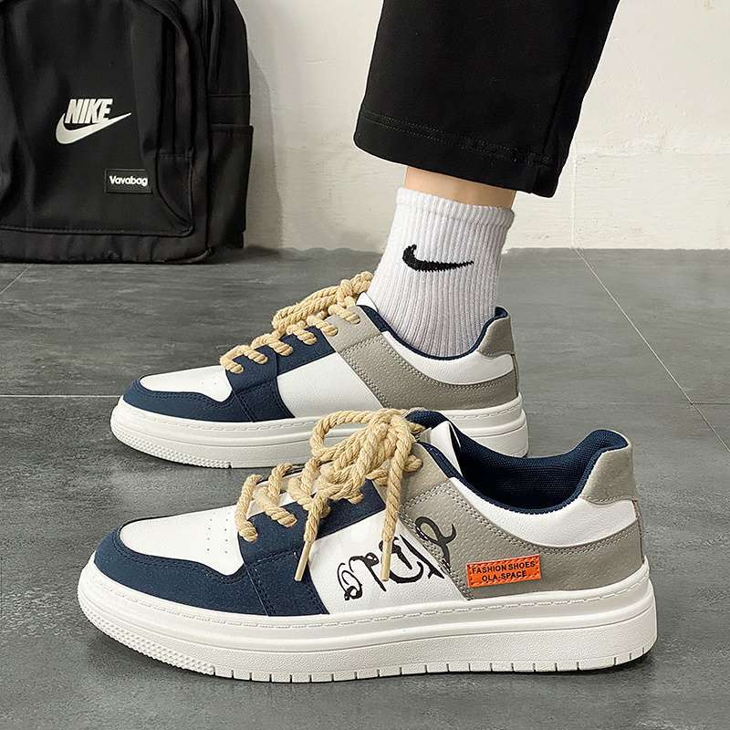 Summer men's shoes 2025 new breathable trend versatile niche design casual board shoes men's trendy shoes