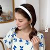 New Korean Colored Solid Sponge Hair Hoop for Women's Retro Knitted Soft Headwear Suitable for Various Styles of Accessories