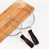 Nel Filter with Wooden Neck and Cloth Coffee Filter for Nel Drip for Home and Office Use Handle, Coffee, (C, 2011cm)