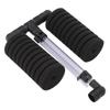Aquarium Sponge Filter Quiet Double Submersible Foam Filter for   and   Fish  