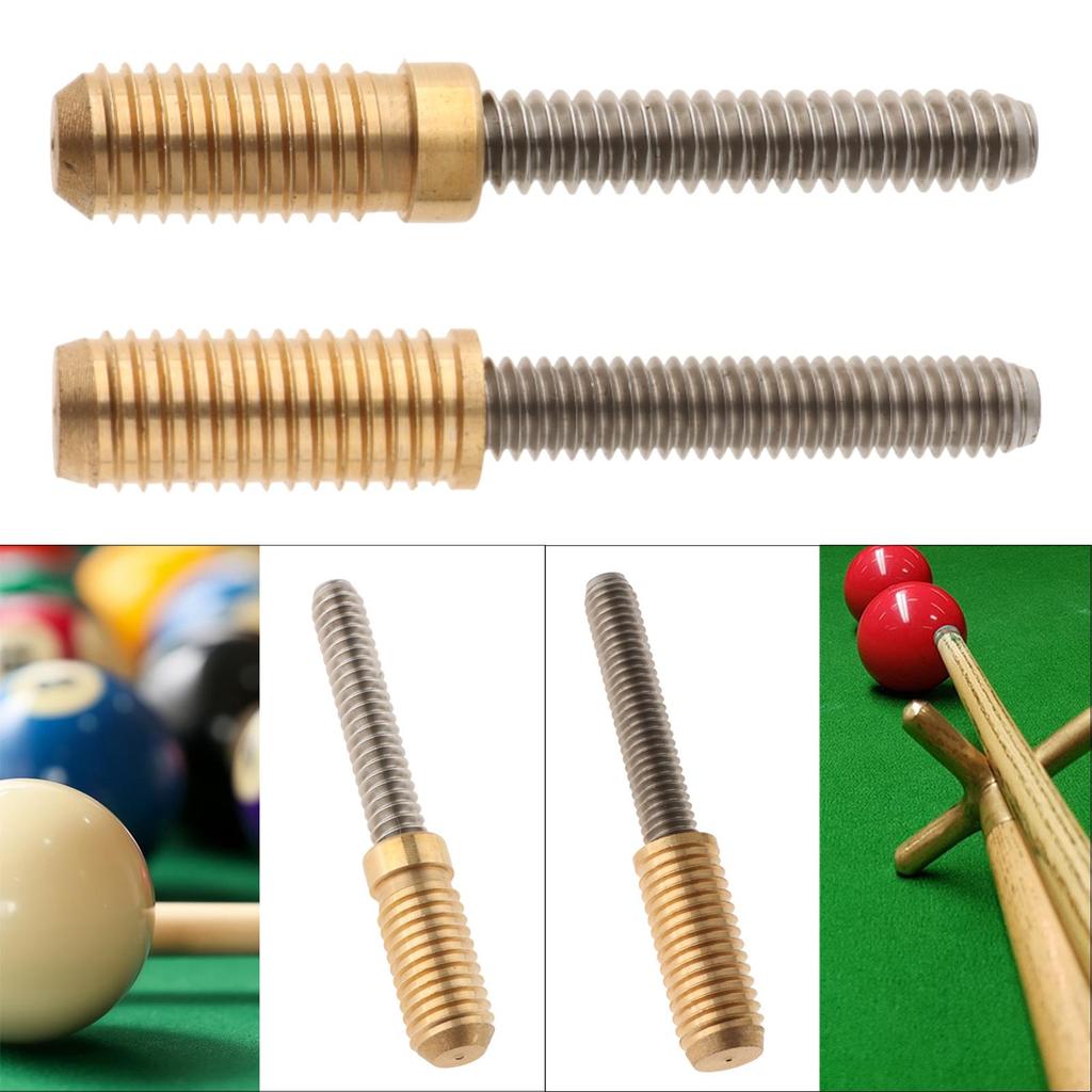 Billiards Pool Cue Joint Pin Easy Install Part Accessory Hardware Shaft Fittings Pool Cue Joint Screws Billiard Cue Screws