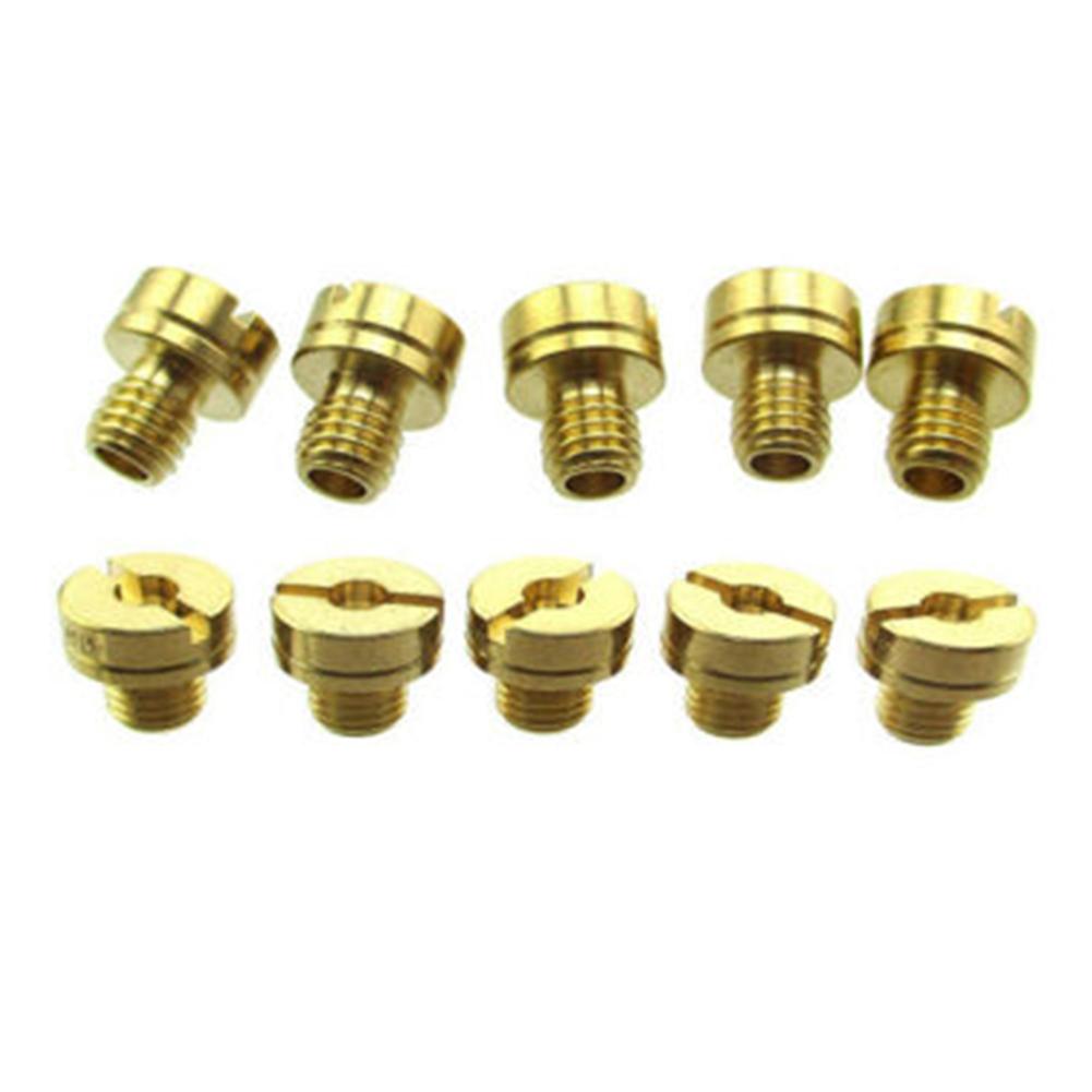 

For Mikuni Carburetor Main Jets Set Thread Length 5mm Metal Jets #155 160 170 175 180 185 190 195 200 205 Pack of 10 Jets China Mainland