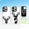 W-west Coast Phone Case For iPhone 17 16 15 14 13 12 Pro Max Plus for Mirror Wireless Magnetic Cover