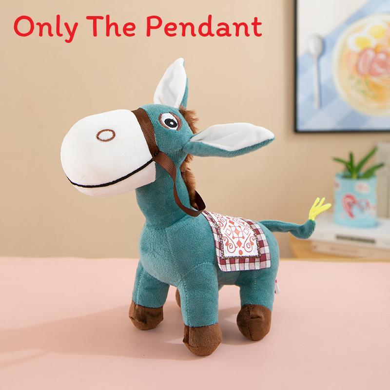 Peluche Asinello Giocattolo Animale Carino Regalo Per Bambini Ragazzi E Ragazze