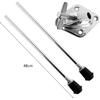 Bass Drum Legs Drum Stands Leg Professional Stable Anti Skid, Metal, Bass Drum Feet for Precussion Instrument Drum Replace, 1 Set