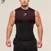 GYMSHARK Men's Breathable Tight-Fit Training Vest - Short Sleeve