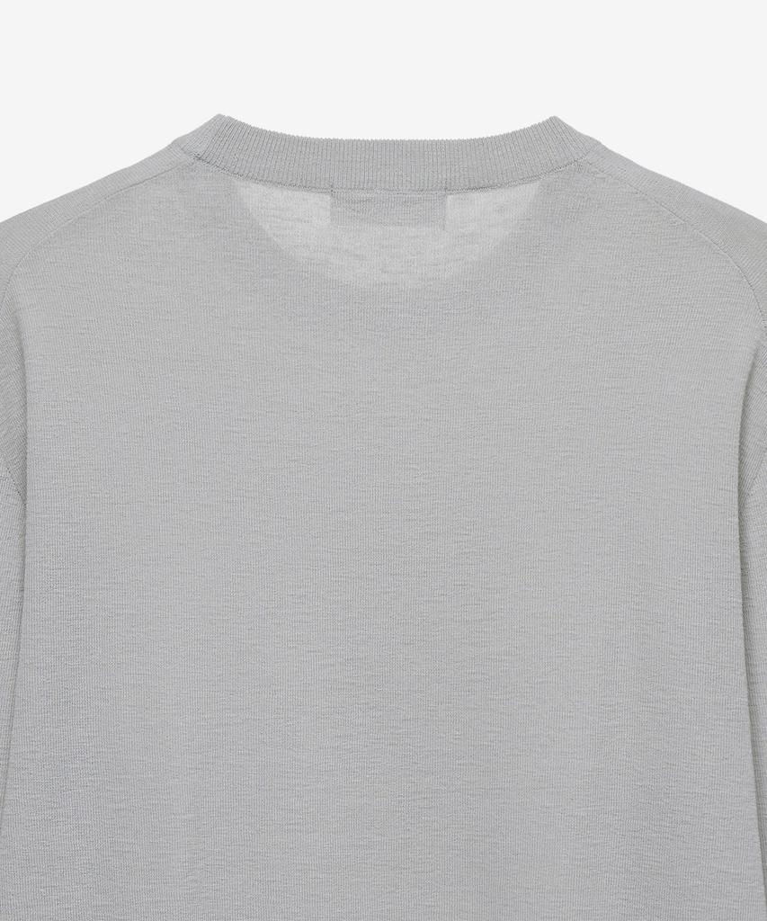 MINDBRIDGE Washable Linen-Like Semi-Overfit Knit