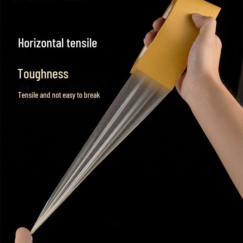 High-Strength, No-Trace Transparent Mesh Fabric Double-Sided Carpet Tape