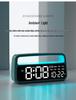 Multifunctional LED Ambient Light Bedside Alarm Clock 6655