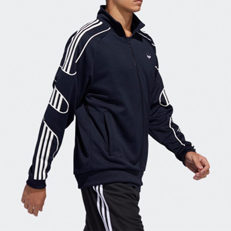 Adidas Originals Three Stripes Jacket Men Jacket Ink-Blue ED7211