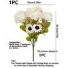 Artificial Peony Mix Flowers for Wedding Decoration, Bride Bouquet, Classroom Decor, Home Vase, Garden, Party, Birthday Event, Valentine Day