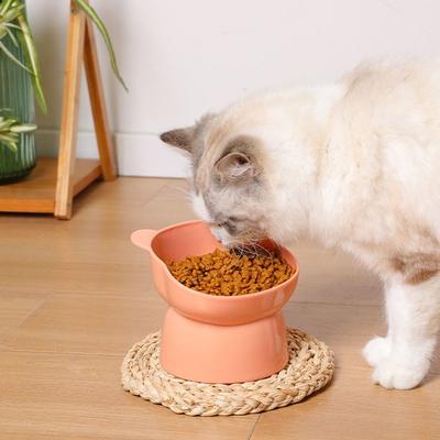 Portable Feeding Cup Feeder Pet Bowl Protects Cervical Vertebravels Elevated Bowl High Feeding Bowl