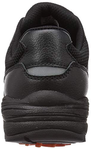 Asahi Medical Walk GT 022 Walking Shoes, Black, 22.5 cm, 4E