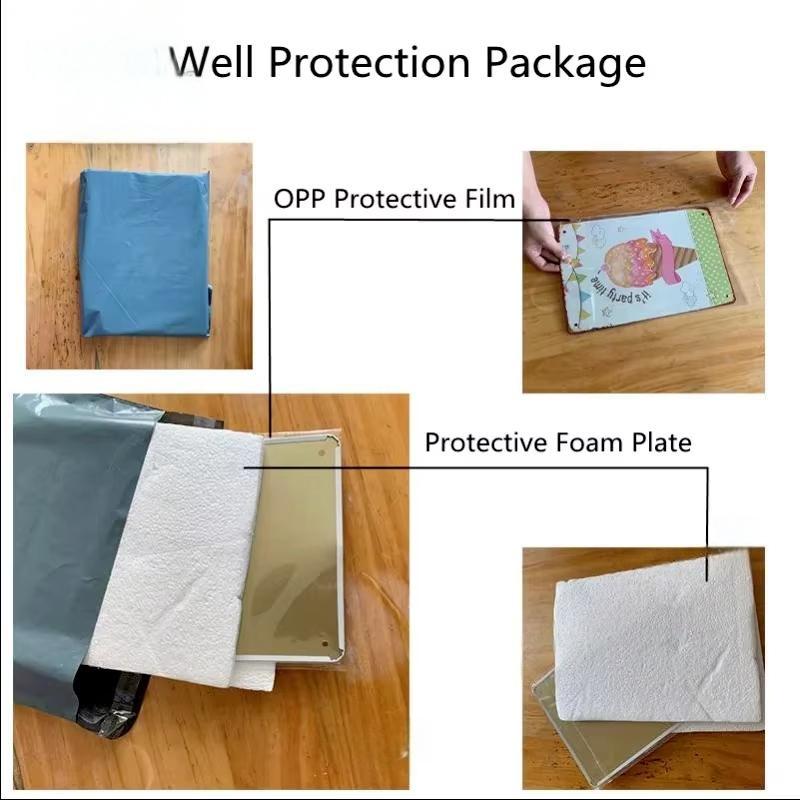 Retro Airplane Car Metal Sign Plates Wall Tin Signs Vintage Posters Living Room House Art Wall Decor Paintings Pictures Mural