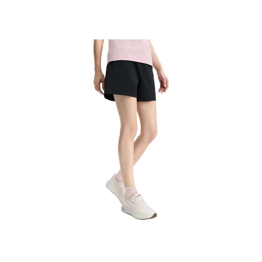 New FILA Fitness Series SS25 Casual Shorts Women's Black A11W531609F-BK