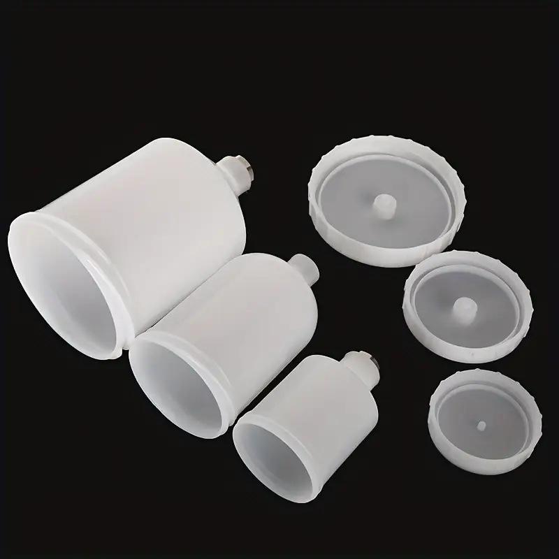 125/250/600Ml Plastic Spray Paint Cup Sprayer Cup Air Gravity Feed Paint Spray Pot Thread Connector For Spray Gun Parts