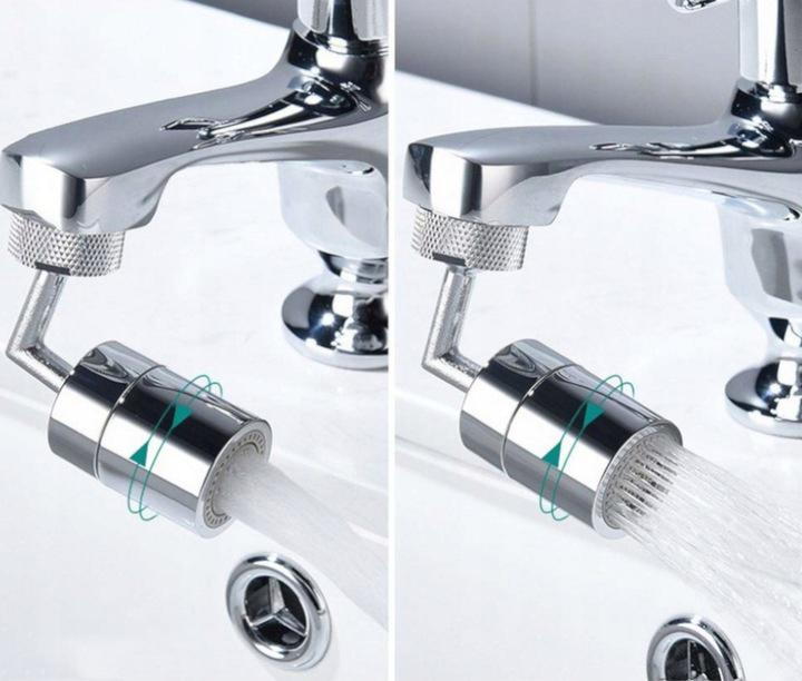 F22 Dual-Function Faucet Aerator With 360-Degree Angle Adjustment