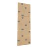 Climbing Wall Square 3 Wood - Gray Grips