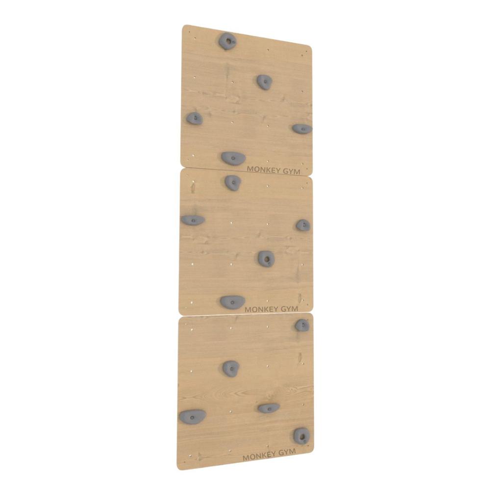 Climbing Wall Square 3 Wood - Gray Grips