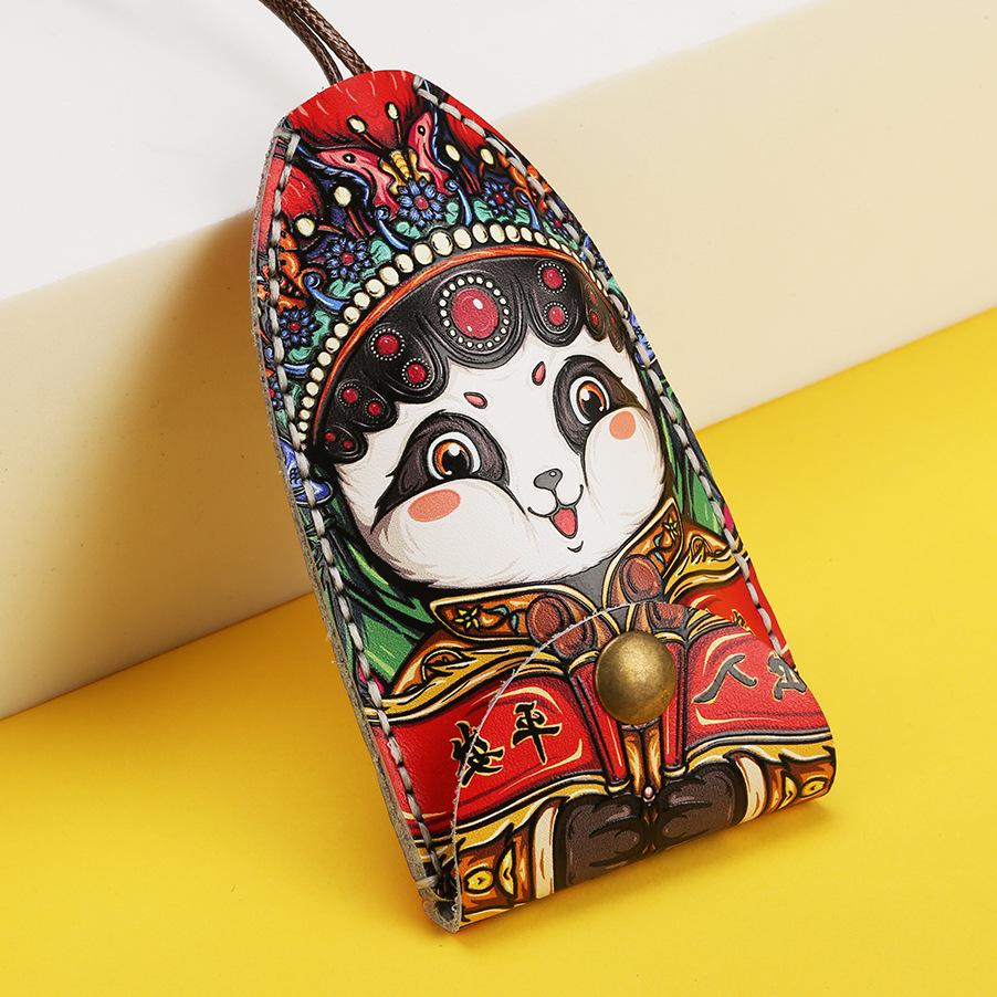 

Креативная персонализированная сумка для ключей в национальном стиле для девочек: Универсальный модный дизайн