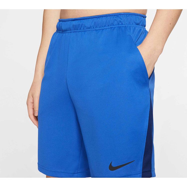 Nike Dri-FIT Moisture-Wicking Training Shorts Men Bottoms Blue CJ2008-480