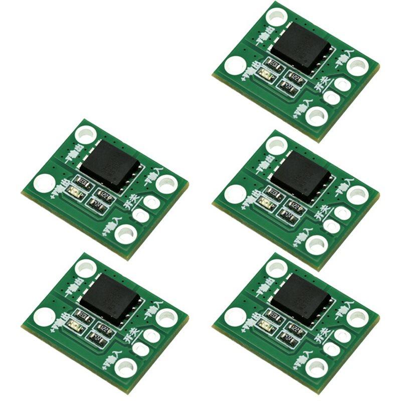 ABUO-High Power MOS Trigger Switch Driver Module 5PCS 50A 5-26V Field Effect Tube PWM Regulated Electronic Switch Control
