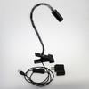 LED 3W Reading Light Clip Lamp Flexible Gooseneck Table Desk Workshop Eye Protection USB Powered Work Spotlight