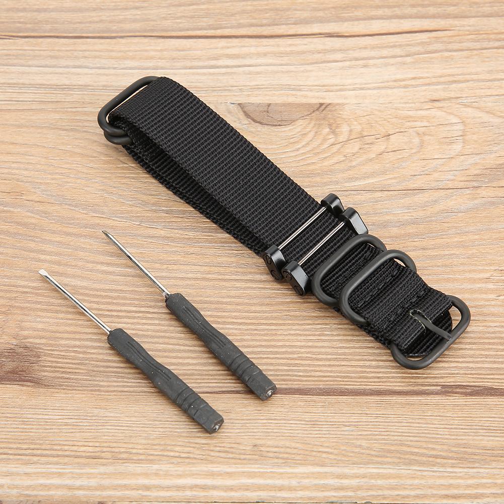 Uhrenarmband Nylon Dornschließe Outdoor Uhrenbandteil passend für SUUNTO CORE