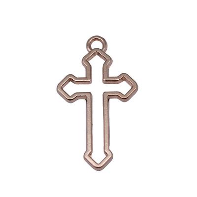Charms Big Cross Pendants Wedding Jewelry Findings QC013