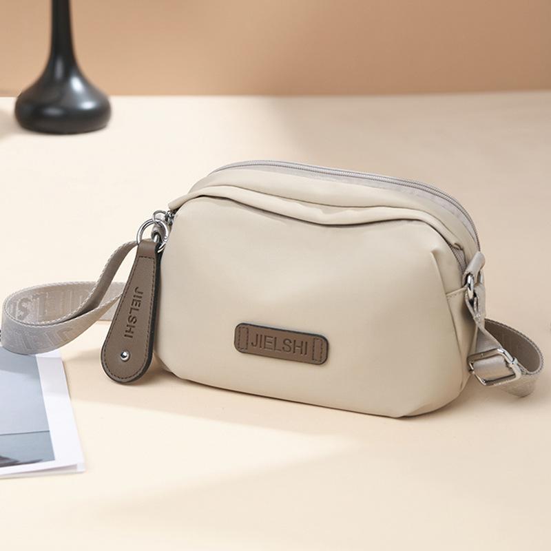 Lässige Umhängetasche für Damen, trendige, einfarbige Oxford-Tasche, wasserdicht, einfach und stilvoll