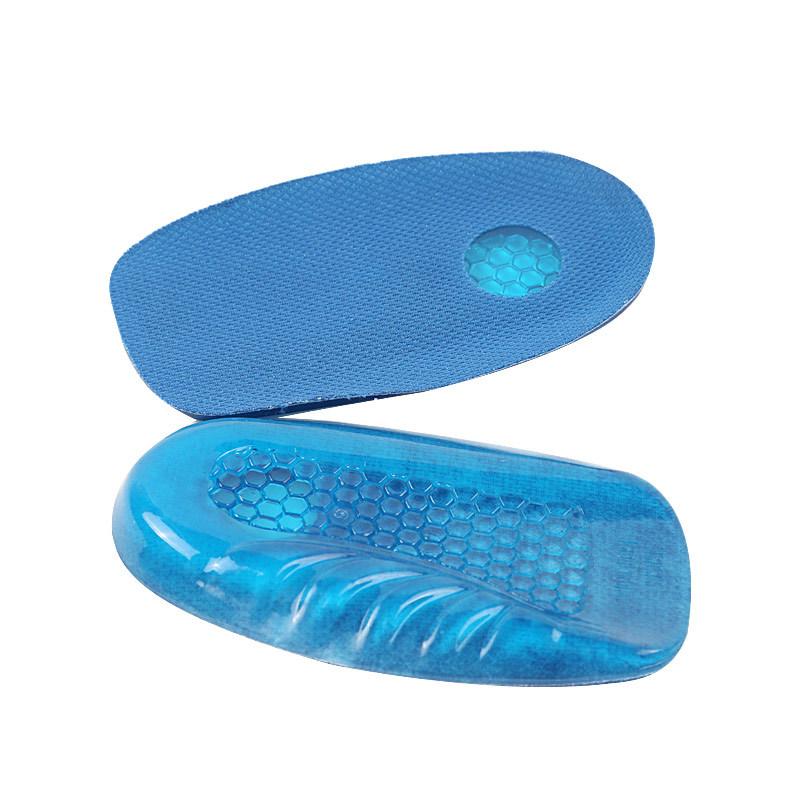 

Large Cloth Heel Pad, Shock Absorption Cushion, Plantar Shock Absorption Foot GEL Men s and Women s Soft Elastic Heel Pad S (35-39 yards) синій