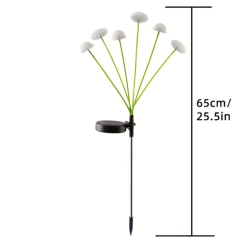 Solar Garden Lights Dual Mode Led Solar Mushroom Lights Waterproof Decor Yard Patio Pathway Jellyfish for Garden Ambiance