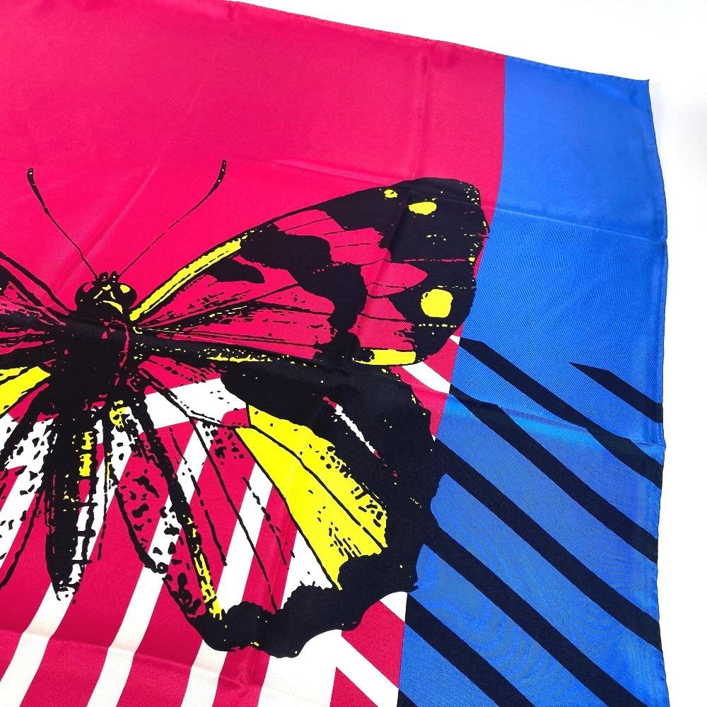 Dior 22ANP090I610 Butterfly butterfly  Scarf silk pink/blue