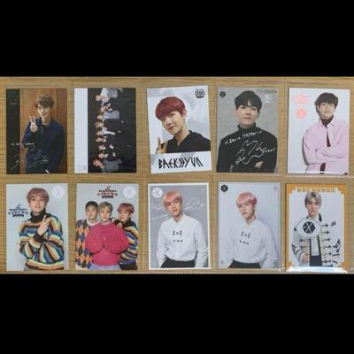 [USED] EXO CBX Baekhyun Trading Card EXO-L Raffle FC Exclusive