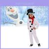 Fantasia Cosplay do Boneco de Neve Olaf de Frozen Para Crianças Com Acabamento Requintado**