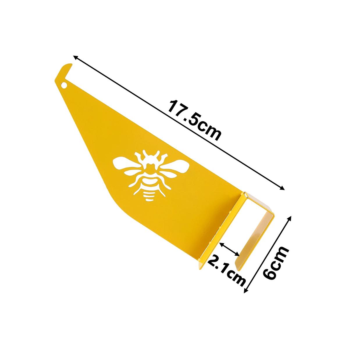 Нержавеющая сталь Улей Инспекционный Кронштейн Желтый Улей Рамка Держатель Складной Улей Рамка Зажим Пчеловодческий Инструмент 2/4/10/20 шт. 2Pcs