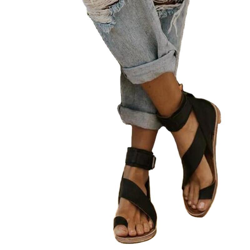 New Men Sandals Pu Leather Buckle Strap Black White Sandale Homme Sandales Handmade Free Shipping Zapatos Hombre