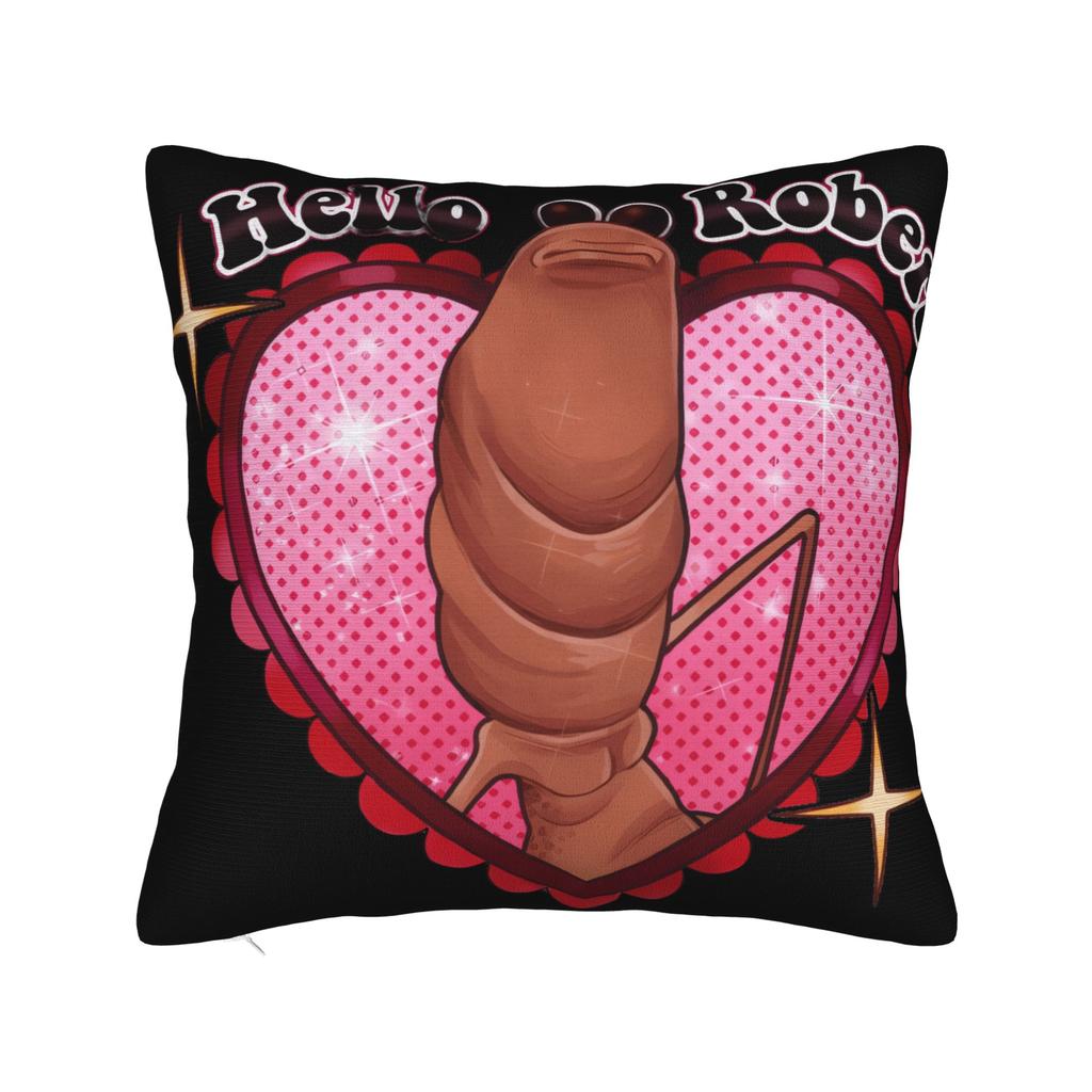 Marcus The Worm I Don't Like This Rock Pillow Cover  Novelty Pillow Case For Sofa Bedroom Home Decor Soft Cushion Cover Gift