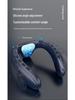 Portable USB Bladeless Neck Fan with Digital Display for Japan and South Korea
