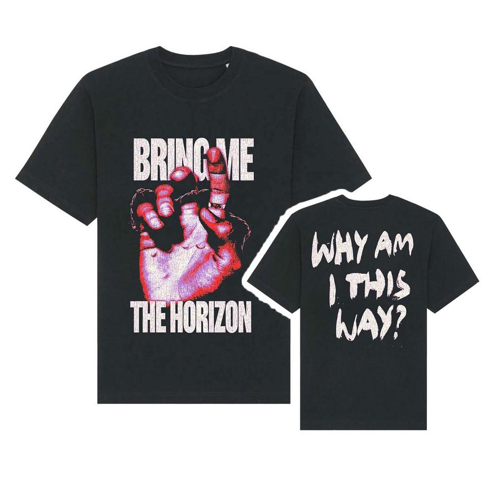 

Bring Me The Horizon T-Shirt BMTH Lost Why Am I This Way Official New Black S
