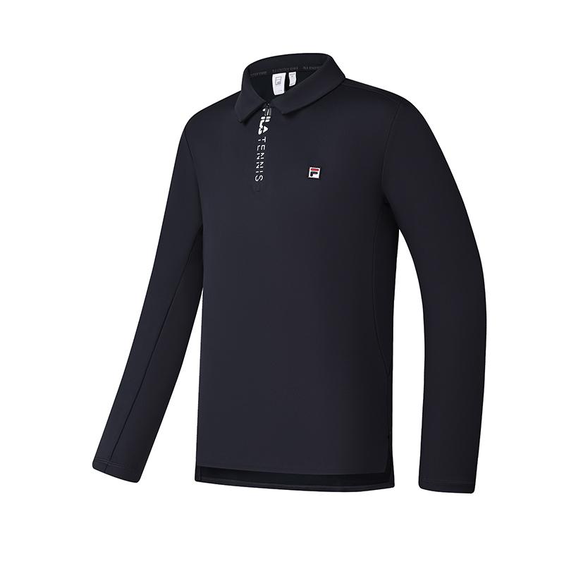 New FILA Polo Shirt Men's RD Royal Blue A11M513218FNV